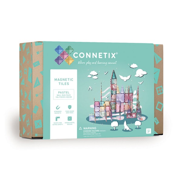 Connetix Pastel Ball Run 106 Deler