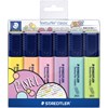 Markeringspenner Textsurfer® classic 6-pack Pastell Staedtler