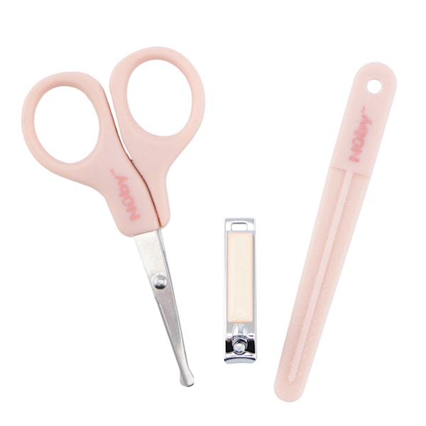 Nagelsax till Baby Set Rosa Nuby