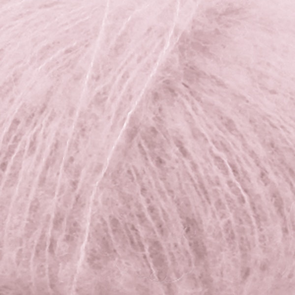 Drops Brushed Alpaca Silk Uni Colour Garn 25 g dovt rosa 12