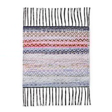 Finlayson Rug Rags Trasmatta Blandade fibrer/Polyester 45x45 cm Svart/Multi