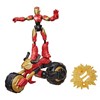 Flex Rider Iron Man Avengers Bend and Flex Hasbro