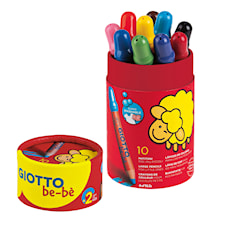 Jumbo Färgpennor 10-p Giotto Be-bè