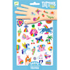 Tatoveringer Regnbue 50-pack Djeco