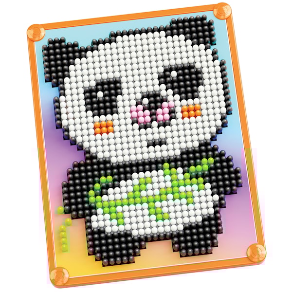 Quercetti Pixel Art Hobbysett Basic Panda 943 Deler -  DIY & Hobbysett - Plast
