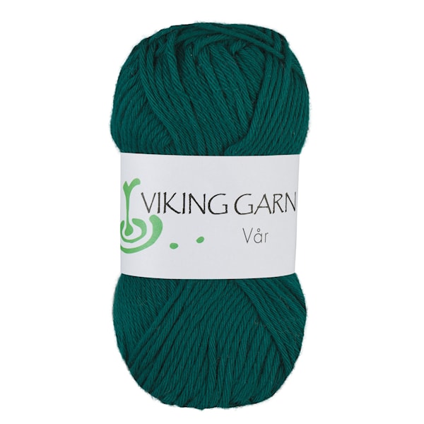 Vår 50 g Mørk petrol 434 Viking Garn