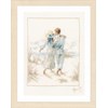 Kirjontapakkaus, laskettava ristipisto Romance 29 x 39 cm Lanarte