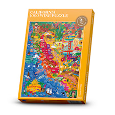 Vinpussel - Kalifornien 1000 bitar, Water and Wines
