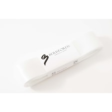 Vitt Satinband 25mm x 5 metert