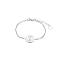 Bud To Rose, Belize Armbånd, Sølv