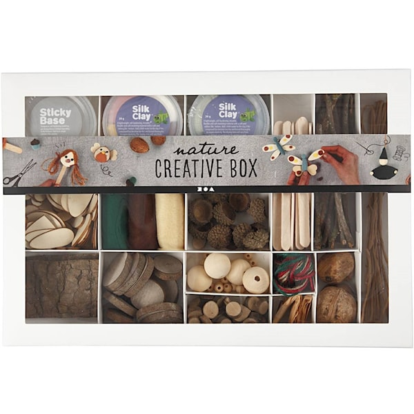 Creativ Company Kreativ Eske Hobbysett Natur -  DIY & Hobbysett