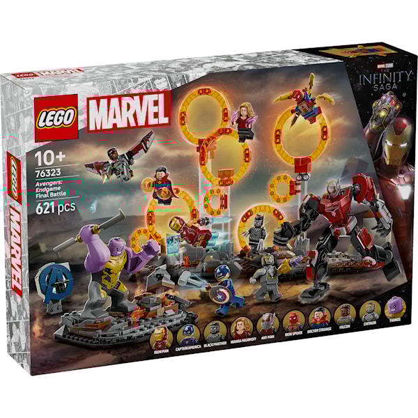 LEGO Super Heroes 76323 Avengers: Endgame – sluttoppgjøret -  Byggesett - Plast