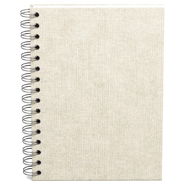 Notatbok A5 Ulinjert Linen 90 Sider Bigso Box of Sweden