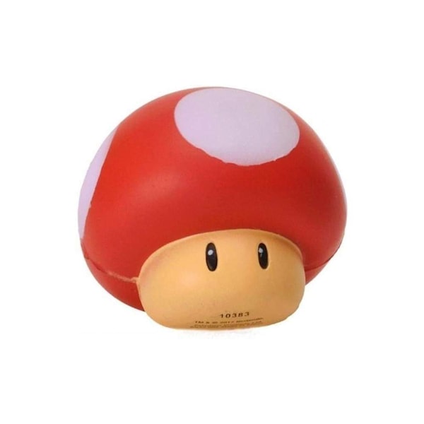 Nintendo Super Mario stressboll, Röd Svamp