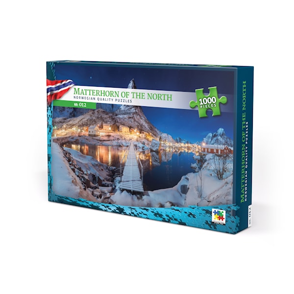 Pussel 1000 bitar, Matterhorn Of the North, Norway (NO/EN)