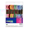 Broderigarn mixade melerade färger Playbox