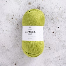 Alpacka Silke 50g Green Chameleon (11) Järbo
