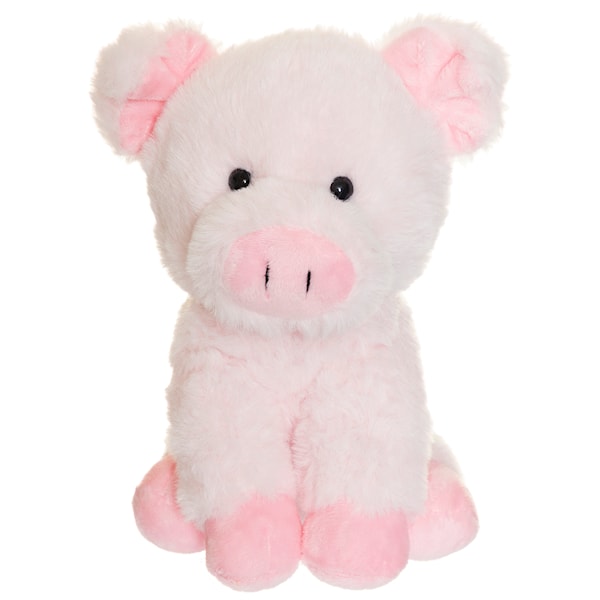 Teddy Farm Kosedyr 18 cm, Sittende Gris, Teddykompaniet