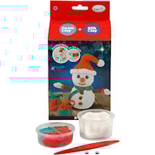DIY-askartelupakkaus, lumiukko, 1 set