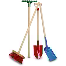 Miniredskap 4-pack i metall, Nyby
