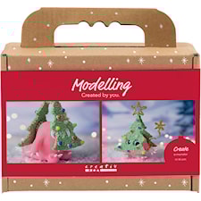 Askartelusetti Mini Muovailu, Joulukuusihirviö, värilajitelma, 1 pkk/ 1 pkt