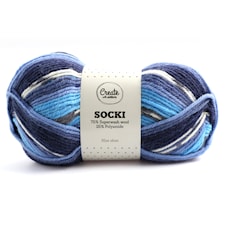 Socki Garn Ullmix 100 g Blue Skies B012 Adlibris