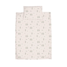 Elsa Beskow Blomsterfesten Sengetøysett vogn/vugge sand Rätt Start