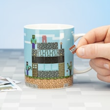 Minecraft Mugg Bygg Din Egen Bana