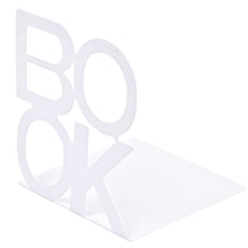 Bokstøtte BOOK Hvit 2-pack Burde