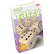Maxi Yatzy Med Trätärningar (SE/FI/NO/DK/EN)