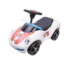 BIG BobbyCar Porsche Premium Vit