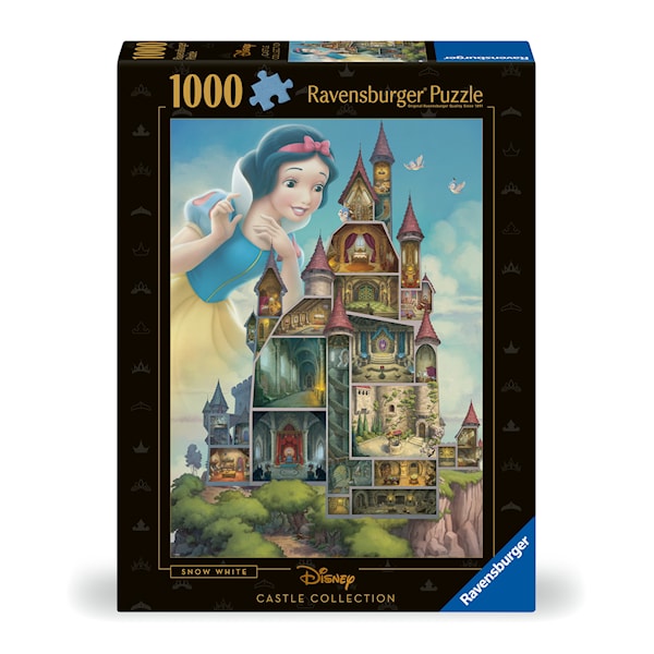 Disney Castles Snow White Pussel 1000 bitar, Ravensburger