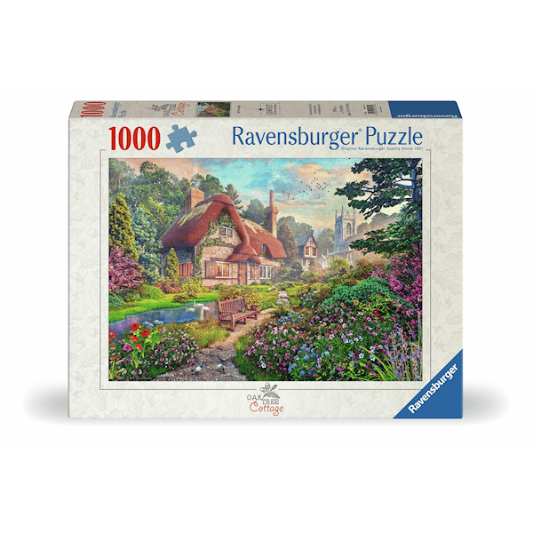 Oak Tree Cottage Pussel 1000 Bitar, Ravensburger