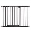 Sikkerhetsgrind Close'n Stop Safety Gate + 21 cm forlengning, Charcoal, Hauck