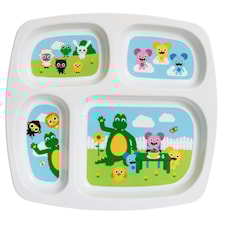 Tallrik 4-fack Bolibompa