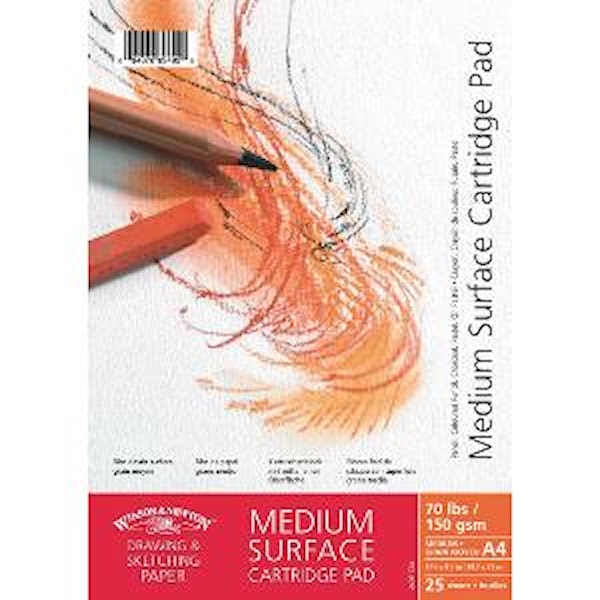 Skissblock Cartridge Sketch Pad Winsor & Newton A3 150 g