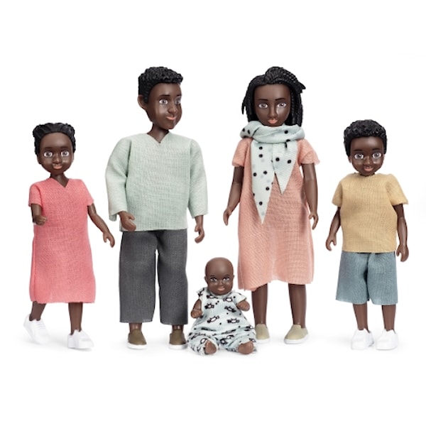 Dukkesett Familie Billie, Lundby