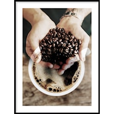 Kaffehyllning Poster30x40cm