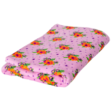 Badhandduk Rosor 70x140cm, Rosa, Rice