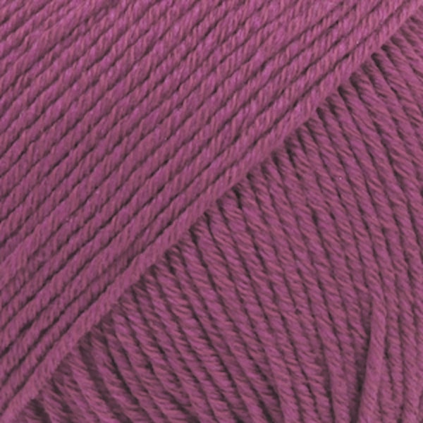 Drops Cotton Merino Uni Colour Garn Ullmix 50g Heather 21