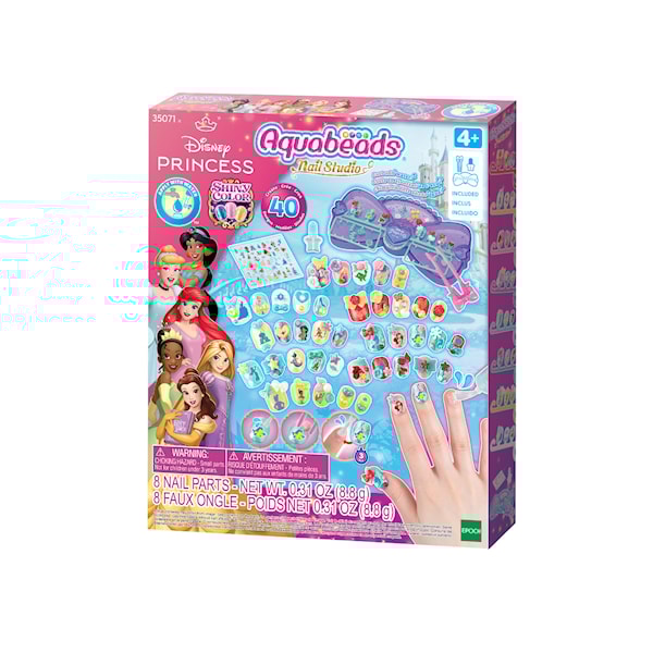 Aquabeads Nagelstudio Disney Prinsess
