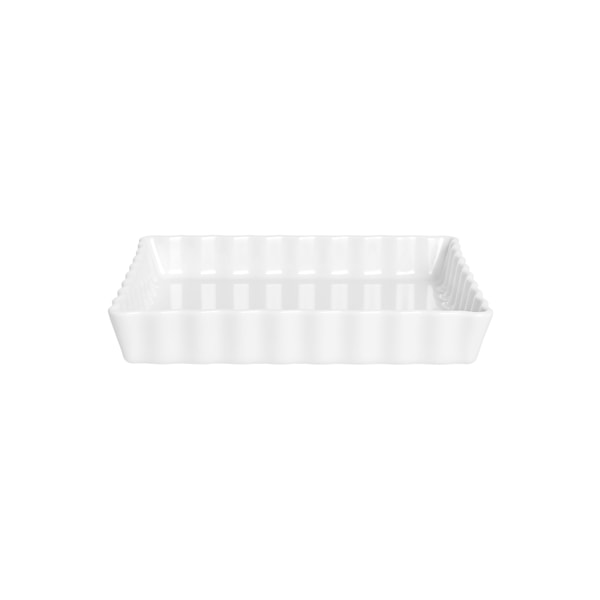 Pillivuyt Pajform 21x21 cm Vit (hvit) - ugnsformar Pillivuyt Pajform 21x21 cm Vit (hvit) - ugnsformar