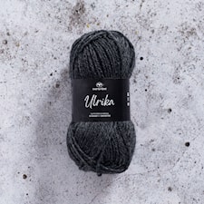 Ulrika Ullgarn 50 g Mörkgrå Svarta Fåret