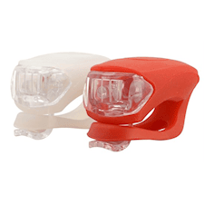 Sykkellyktsett, Silikon