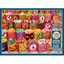 Pussel Halloween Treats 500 bitar, Cobble Hill