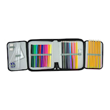 Sense fyllt pennfodral 35-delar Blått