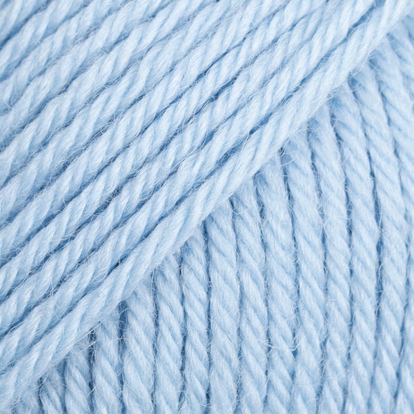 Lima Uni Colour Garn Ullmiks 50 g light blue 9027 Drops