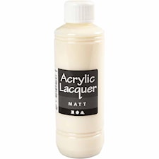 Akryylilakka, matta, 250 ml/ 1 pll