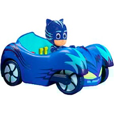Figur med Fordon, Kattpojken, Pyjamashjältarna