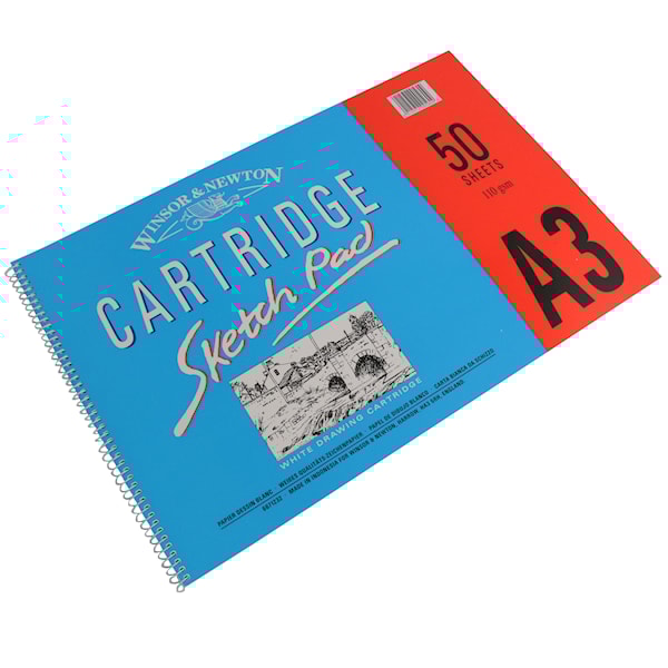 Skissblock Cartridge Sketch Pad Winsor & NewtonA3 110 g